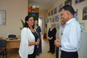 Read more about the article Ms. Francesca Bonelli, the country representative of UNHCR-Moldova has visited Charity Centre for Refugees