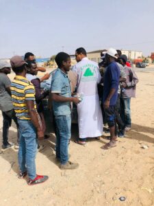 Read more about the article CCR Moldova team distributed water in Libya